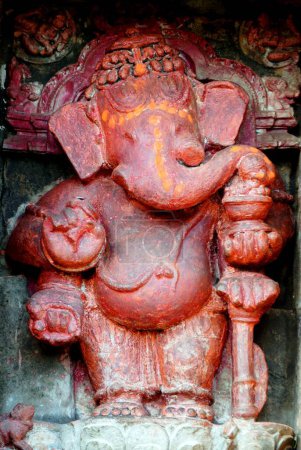 Foto de Señor Ganesh Ganpati elefante cabeza dios, Bhubaneswar, Orissa, India - Imagen libre de derechos