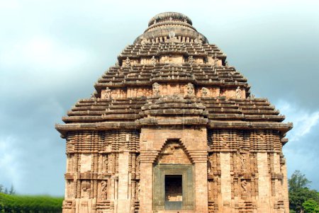 Téléchargez les photos : Temple Konarak Sun, Konarak, Bhubaneswar, Orissa, Inde Patrimoine mondial - en image libre de droit
