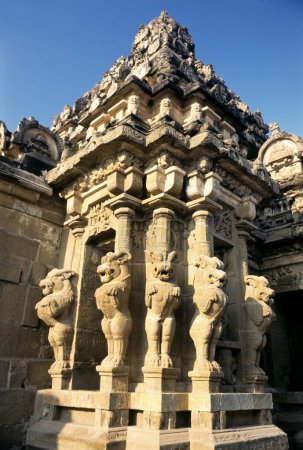 Foto de Templo Kailasanathar, Kanchipuram, Tamil Nadu, India - Imagen libre de derechos