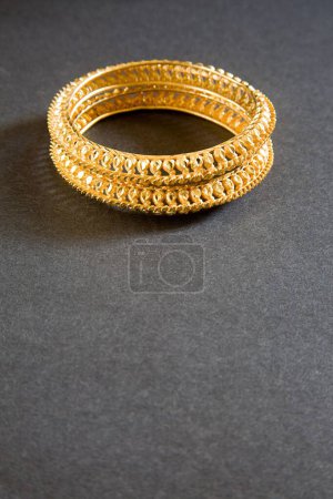 Photo for Gold bangle india april 2011 - Royalty Free Image
