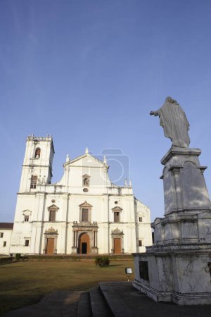 Photo for Se Cathedral , church built in 1528 A.D., UNESCO World Heritage Site , Old Goa , Velha Goa , India - Royalty Free Image