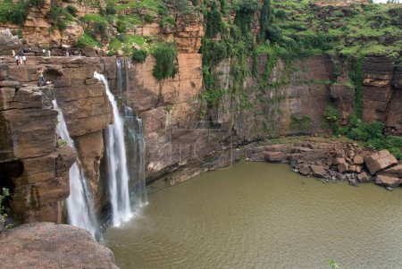 Gokak waterfalls Malaprabha River Belgaum at Karnataka India Asia
