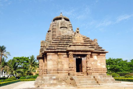 Foto de Raja Rani templo de piedra arenisca de oro rojo, Bhubaneswar, Orissa, India - Imagen libre de derechos