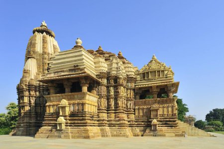 Téléchargez les photos : Temple jagadambi Khajuraho madhya pradesh Inde - en image libre de droit