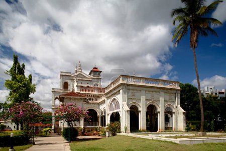 Kulturdenkmal Aga Khan Palast, Pune, Maharashtra, Indien