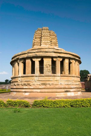 Templo de la fortaleza de Durga, Aihole, Karnataka, India