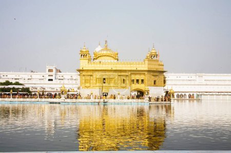 Harimandir Sahib swarn mandir oder goldener Tempel, Amritsar, Punjab, Indien