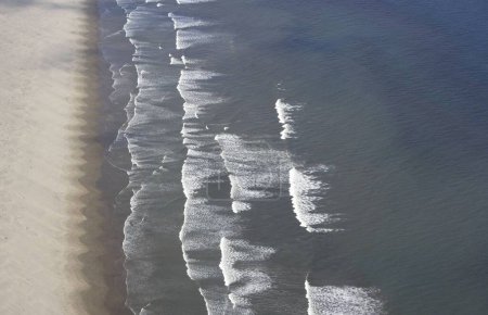 Téléchargez les photos : Vue aérienne de la plage, Andhra Pradesh, Inde - en image libre de droit