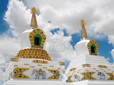 Photo for Stupa , thiksey monastery , Ladakh , Jammu and Kashmir , India - Royalty Free Image