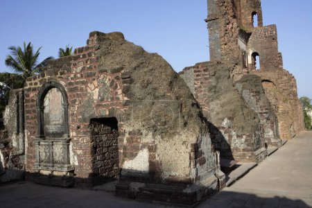 Photo for Church of St. Augustine , UNESCO World Heritage , Old Goa , Velha Goa , India - Royalty Free Image