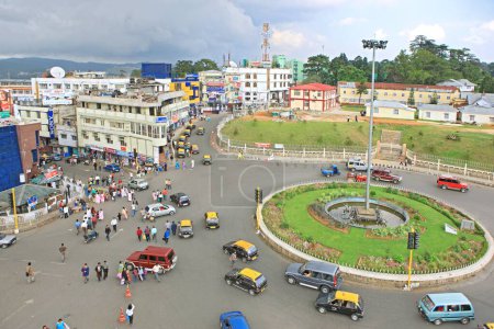 Foto de Vista aérea de la ciudad de Shillong, Meghalaya, India - Imagen libre de derechos