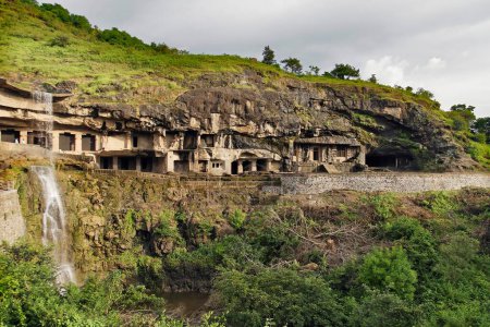 Grottes d'Ellora, Aurangabad, Maharashtra, Inde