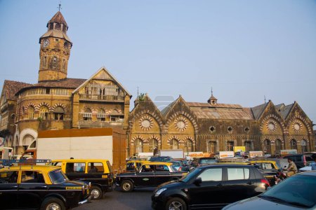Foto de Mercado de Crawford, mahatma jyotiba phule mandai, Bombay, Mumbai, Maharashtra, India 18 _ 12 _ 2009 - Imagen libre de derechos
