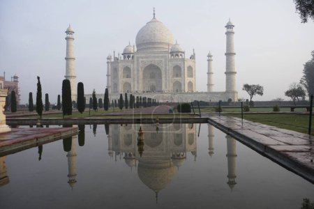 Foto de Taj Mahal Séptimas Maravillas del Mundo, Agra, Uttar Pradesh, India UNESCO Patrimonio de la Humanidad - Imagen libre de derechos
