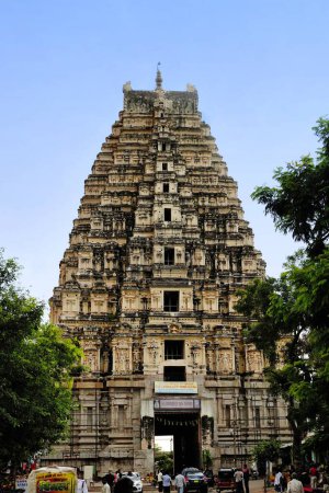 Téléchargez les photos : Temple Virupaksha Hampi Karnataka Inde Asie Octobre 2010 - en image libre de droit
