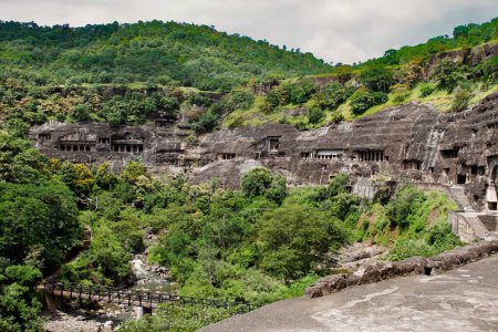 Ajanta Höhlen, Aurangabad, Maharashtra, Indien