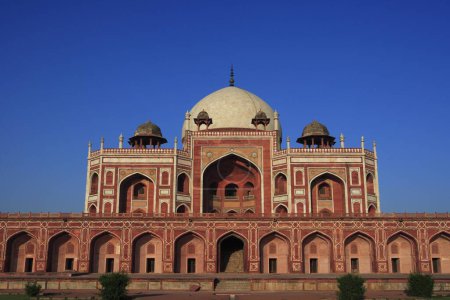 Photo for Humayuns tomb built in 1570 , Delhi , India UNESCO World Heritage Site - Royalty Free Image