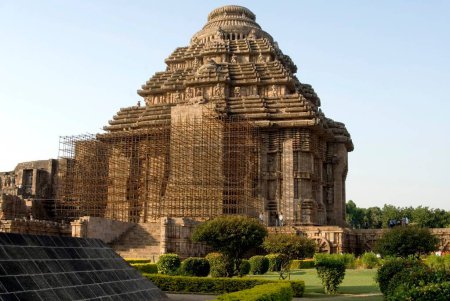 Téléchargez les photos : Temple solaire de Konarak Monument du patrimoine mondial, Konarak, Orissa, Inde - en image libre de droit