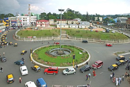 Téléchargez les photos : Vue aérienne de la ville de Shillong, Meghalaya, Inde - en image libre de droit