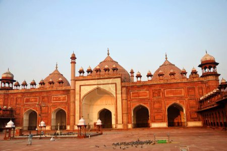 Téléchargez les photos : Jama masjid à l'agra uttar pradesh Inde - en image libre de droit