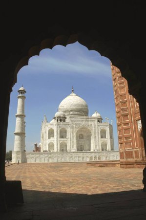 Photo for Taj mahal Seventh Wonder of The World , Agra , Uttar Pradesh , India - Royalty Free Image