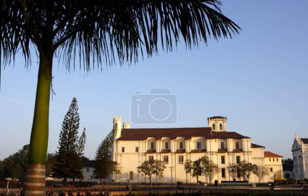 Téléchargez les photos : Eglise de Saint François d'Assise, construite en 1521 après JC, site du patrimoine mondial de l'UNESCO, Old Goa, Velha Goa, Inde - en image libre de droit
