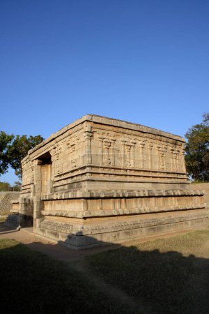 Photo for Prasanna Virupaksha underground Shiva Temple , Hampi, Vijayanagar , UNESCO World Heritage site , Deccan plateau , Taluka Hospet , District Bellary , Karnataka , India - Royalty Free Image