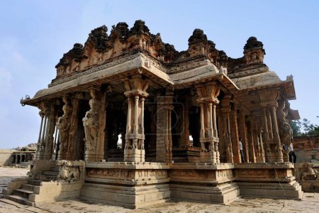 Téléchargez les photos : Temple Vithala Hampi Karnataka Inde Asie Octobre 2010 - en image libre de droit