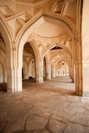 Photo for Interior of ibrahim rouza, Bijapur, Karnataka, India - Royalty Free Image