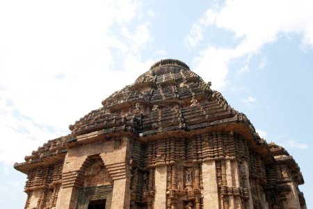Téléchargez les photos : Temple Konarak Sun, Konarak, Bhubaneswar, Orissa, Inde Patrimoine mondial - en image libre de droit