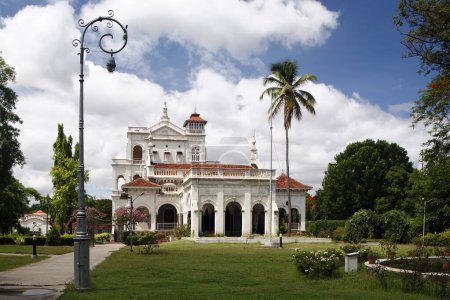 Kulturdenkmal Aga Khan Palast, Pune, Maharashtra, Indien
