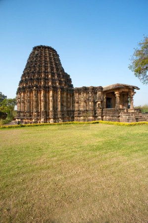 Photo for Dodda basappa temple chalukya architecture at dambal , Gadag , Karnataka - Royalty Free Image