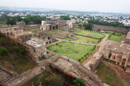 Photo for Golconda fort Hyderabad Andhra Pradesh India Asia - Royalty Free Image