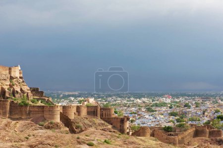 Téléchargez les photos : Meharangarh fort jodhpur rajasthan Inde - en image libre de droit