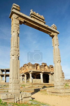 Foto de Balance de reyes, Hampi, Vijayanagar, Dist Bellary, Karnataka, India Patrimonio de la Humanidad por la UNESCO - Imagen libre de derechos