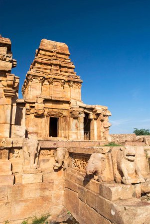 Photo for Upper Shivalaya temple in North Fort in Badami , Karnataka , India - Royalty Free Image