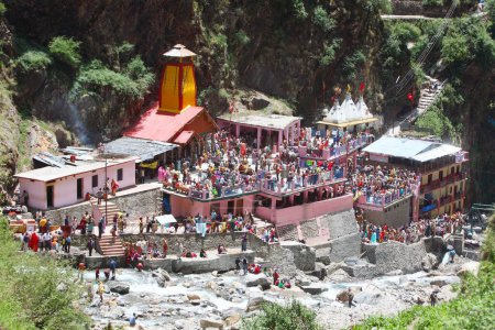Foto de Templo Yamnotri Uttarakhand India Asia - Imagen libre de derechos
