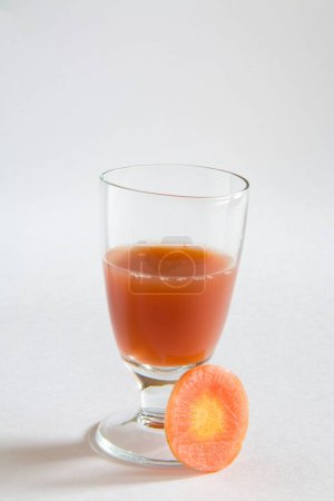 Photo for Vegetable , carrot Juice , gajar ka rus , India - Royalty Free Image