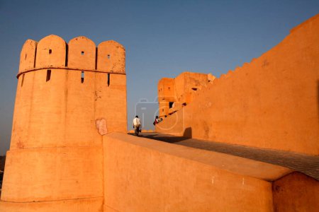 Téléchargez les photos : Entrée à Amber comme fort Amer en 1592, Jaipur, Rajasthan en Inde - en image libre de droit
