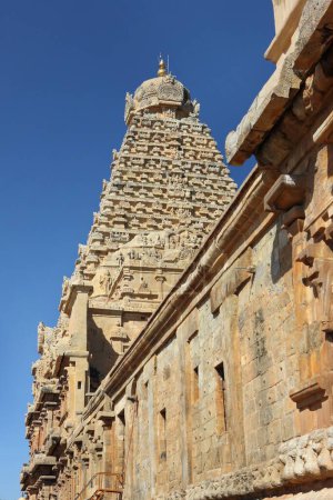Téléchargez les photos : Brihadishwara temple Vishwakarmas tamil nadu Inde - en image libre de droit