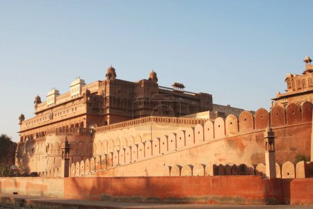 Téléchargez les photos : Vue extérieure du fort de junagarh, Bikaner, Rajasthan, Inde - en image libre de droit
