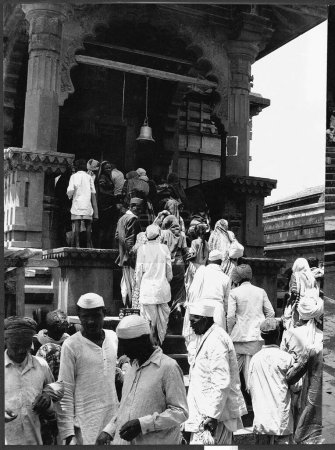 Foto de Templo de Nasik, Maharashtra, India, 1956. - Imagen libre de derechos