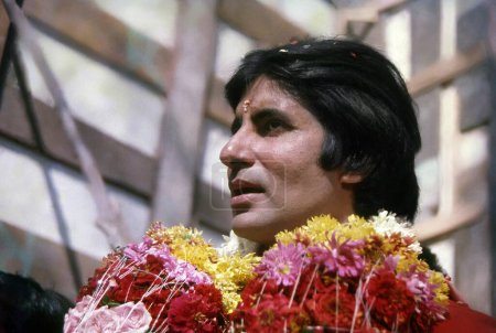 Téléchargez les photos : Acteurs indiens de contreplaqué, Amitabh Bachchan, Inde, Asie - en image libre de droit