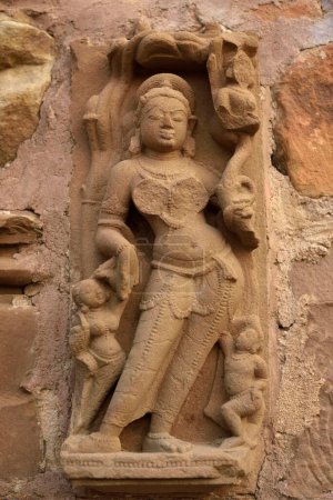 sculpture Kandariya Mahadev temple, Khajuraho, Madhya Pradesh, India, Asia