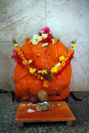 Foto de Lord Ganesh raigad Maharashtra India Asia - Imagen libre de derechos