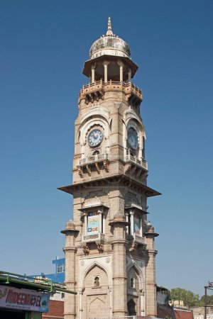 Photo for Heritage clock tower ; Victoria Jubilee 1887; Ajmer ; Rajasthan ; India - Royalty Free Image
