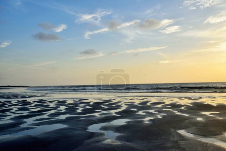 Photo for Surwada beach, Tithal, Valsad, Gujarat, India, Asia - Royalty Free Image