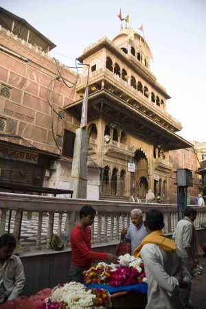 Téléchargez les photos : Shri banke bihari temple, vrindavan, uttar pradesh, Inde, Asie - en image libre de droit