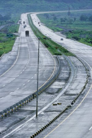 Autobahn, Bombay Pune, Maharashtra, Indien