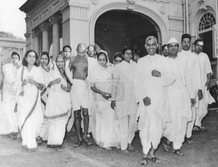 Photo for Mahatma Gandhi at Birla House, Mumbai, Maharashtra, India, 1944 - Royalty Free Image